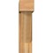 Ekena Millwork Traditional Block Rough Sawn Bracket w/ Offset Brace, Western Red Cedar, 8"W x 26"D x 30"H BKT0806X26X30TRA05RWR - alternate 2